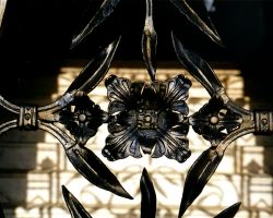 Toscana Mare Villa Front Doorway Gate Medallion