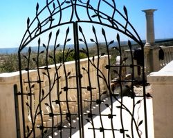 Toscana Mare Villa Pool Area Gates